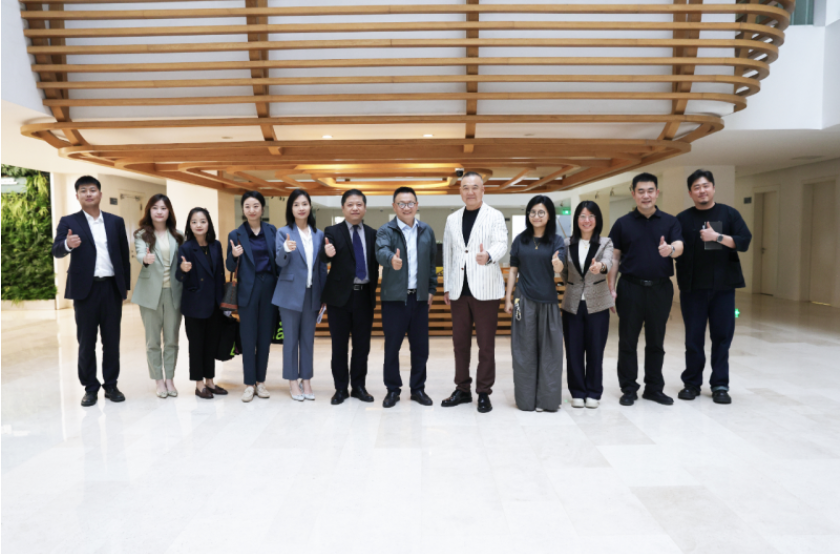 陕西禧福祥集团一行到访西安欧亚学院,共话校企合作新路径”
